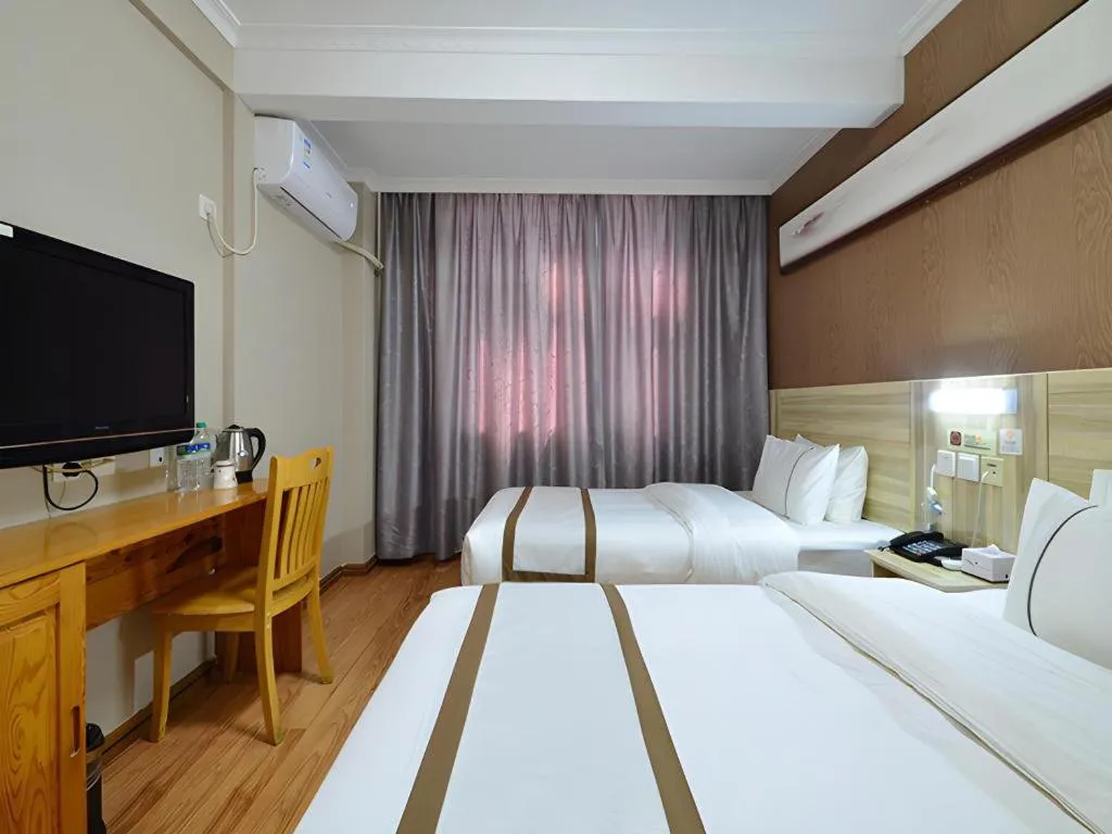 Bed in JTour Inn Wuchang Zhongnan University of Economics and Law