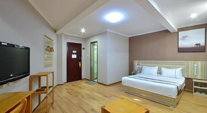 Bed in JTour Inn Wuchang Zhongnan University of Economics and Law