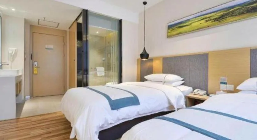 Bed in City Comfort Inn Wuhan Jianghan Road Wangjiaxiang Matou