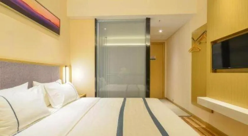 Bed in City Comfort Inn Wuhan Jianghan Road Wangjiaxiang Matou