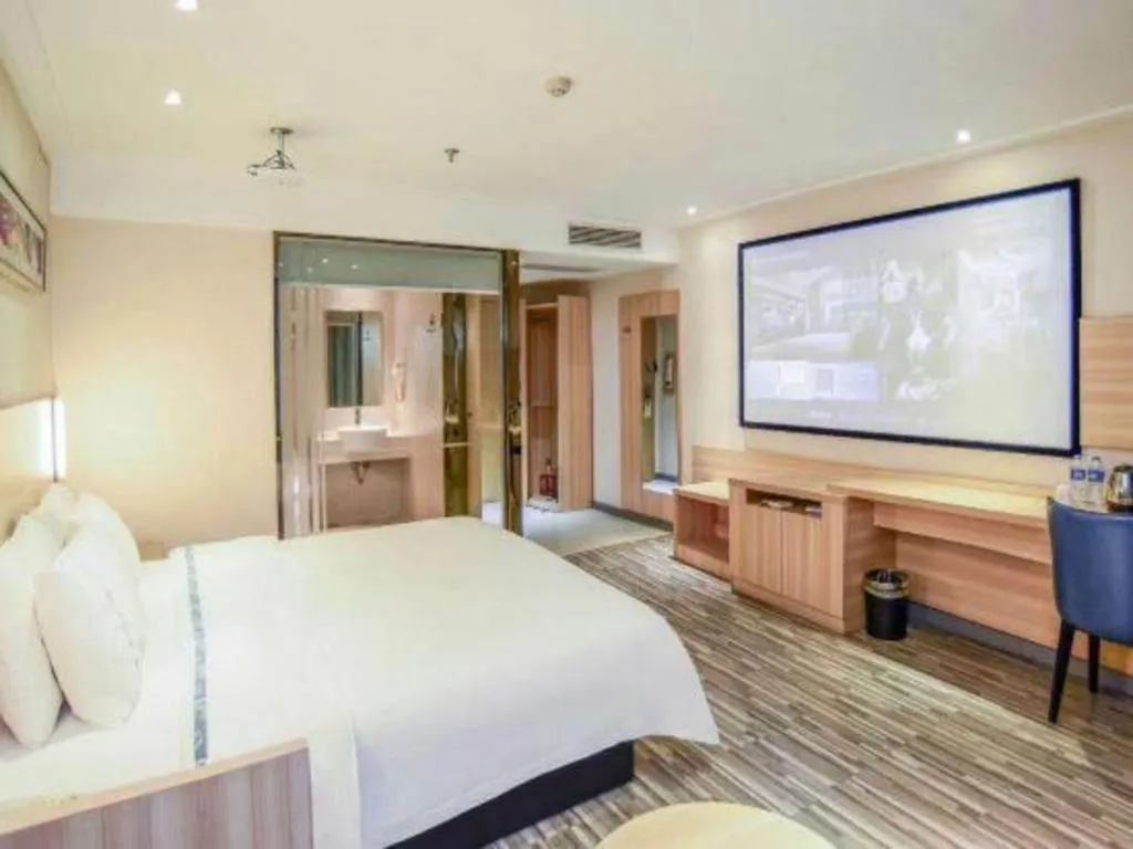 Bed in City Comfort Inn Wuhan Jianghan Road Wangjiaxiang Matou