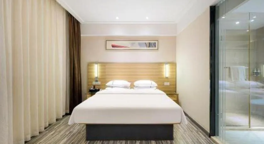 Bed in City Comfort Inn Baise Jingxi Caifu Plaza