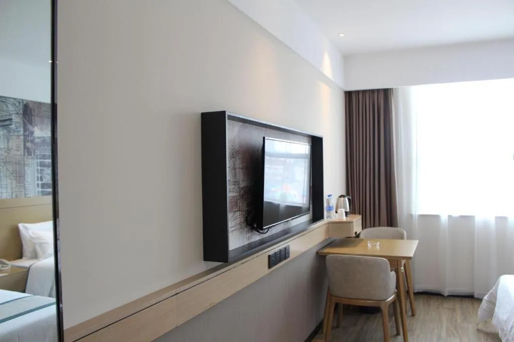 Bed in City Comfort Inn Xiaogan Xiaochang Bus Passenger Station