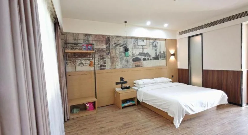 Bed in City Comfort Inn Xiaogan Xiaochang Bus Passenger Station