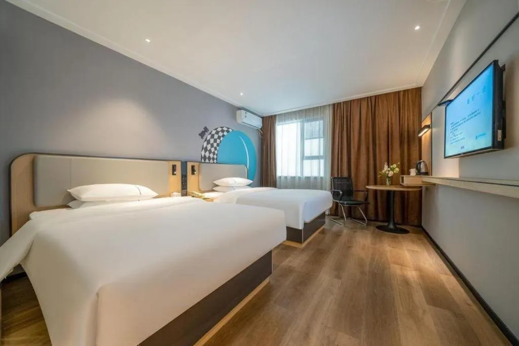 Bed in City Comfort Inn Nanning East Railway Station