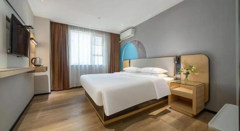 Bed in City Comfort Inn Nanning East Railway Station