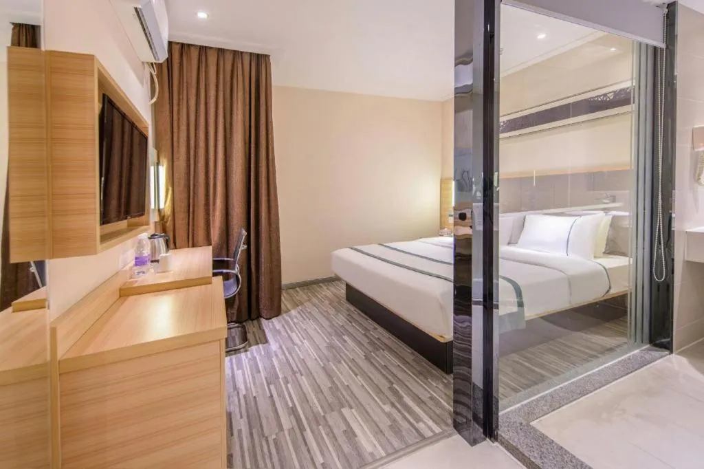 Bed in City Comfort Inn Nanning Railway East Station Langdong Bus Station