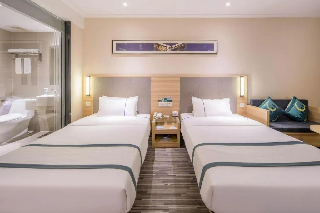 Bed in City Comfort Inn Nanning Railway East Station Langdong Bus Station