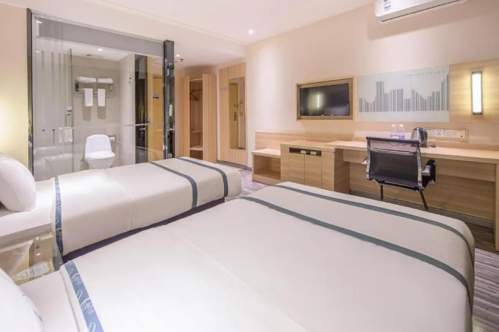 Bed in City Comfort Inn Nanning Railway East Station Langdong Bus Station