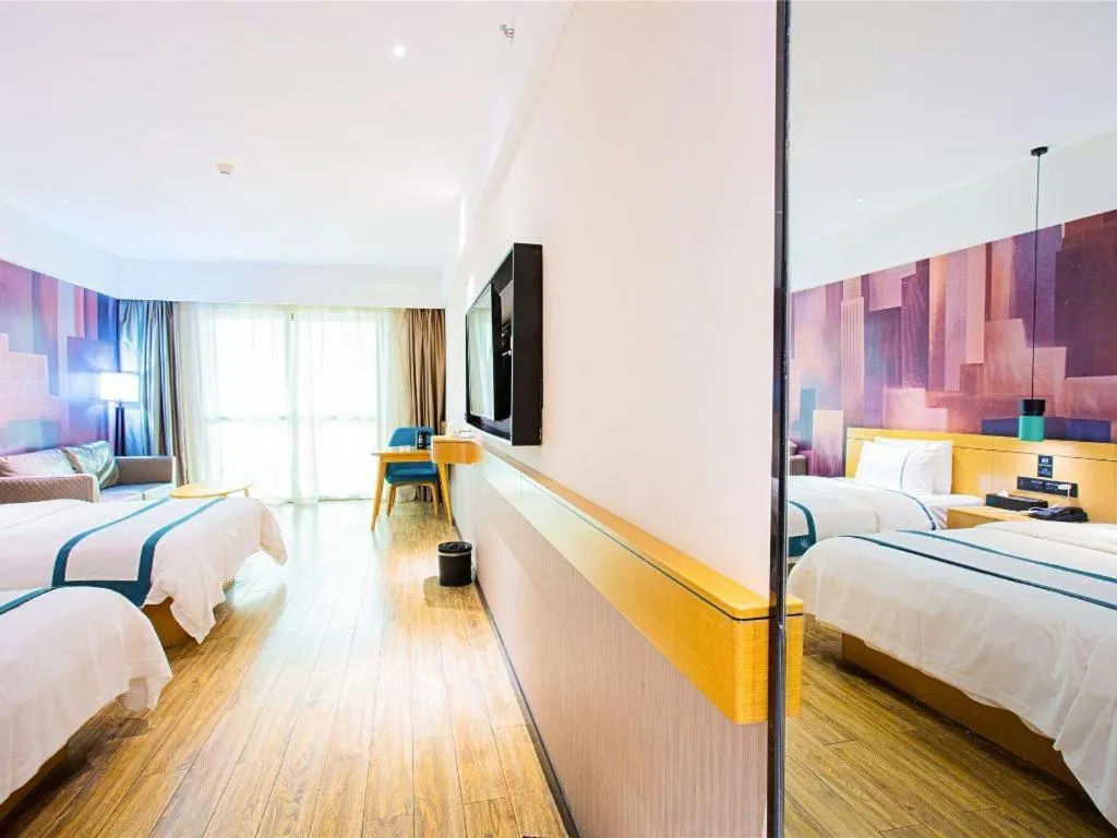 Bed in City Comfort Inn Guilin City Hall