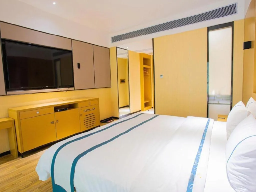 Bed in City Comfort Inn Guilin City Hall