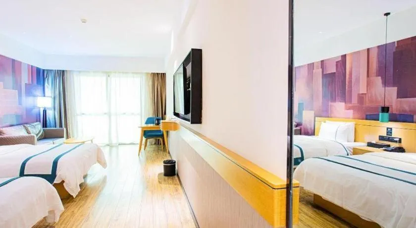 Bed in City Comfort Inn Guilin City Hall