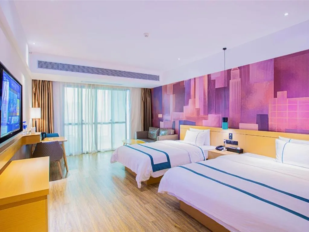 Bed in City Comfort Inn Guilin City Hall