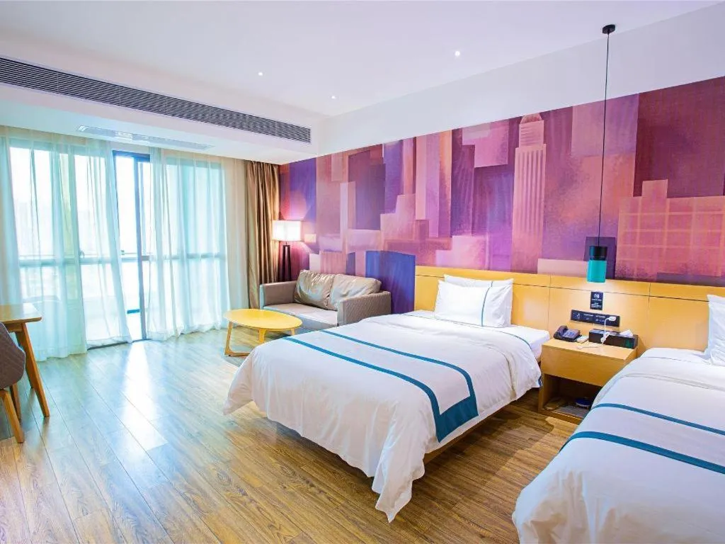 Bed in City Comfort Inn Guilin City Hall