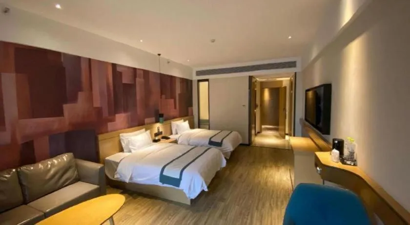 Bed in City Comfort Inn Guilin City Hall