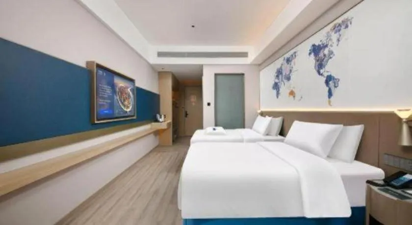 Bed in City Comfort Inn Shenyang Railway Station Taiyuan Street Wanda Plaza