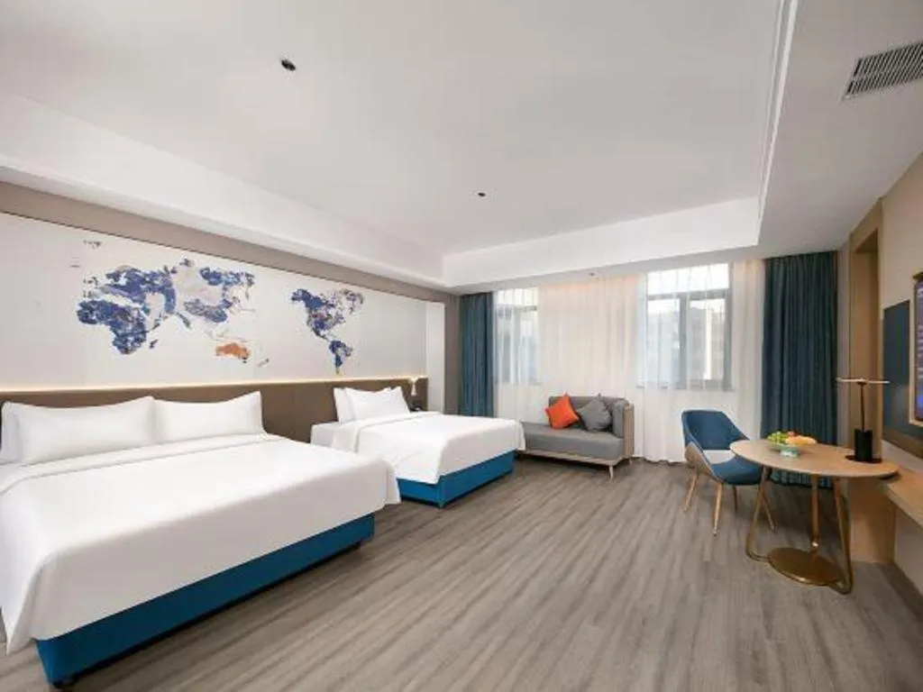 Bed in City Comfort Inn Shenyang Railway Station Taiyuan Street Wanda Plaza