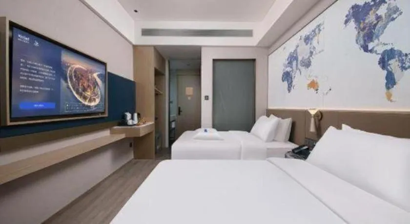 Bed in City Comfort Inn Shenyang Railway Station Taiyuan Street Wanda Plaza