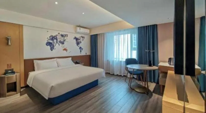 Bed in City Comfort Inn Shenyang Railway Station Taiyuan Street Wanda Plaza