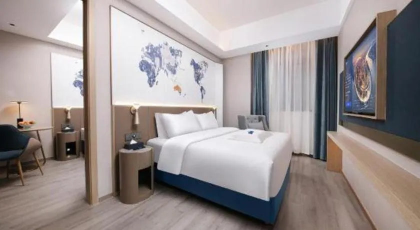 Bed in City Comfort Inn Shenyang Railway Station Taiyuan Street Wanda Plaza