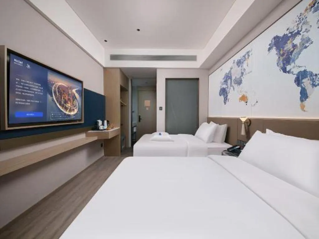 Bed in City Comfort Inn Shenyang Railway Station Taiyuan Street Wanda Plaza