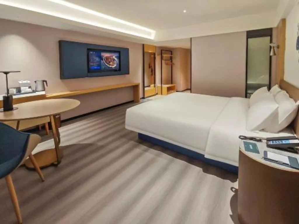 Bed in City Comfort Inn Shenyang Railway Station Taiyuan Street Wanda Plaza