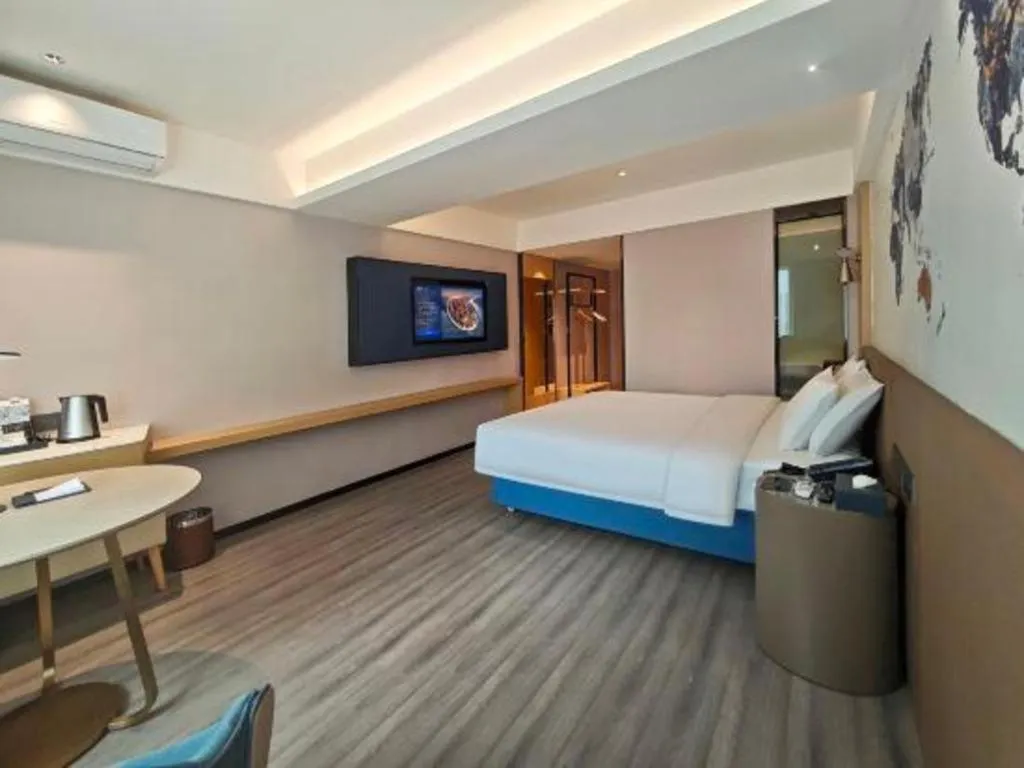 Bed in City Comfort Inn Shenyang Railway Station Taiyuan Street Wanda Plaza
