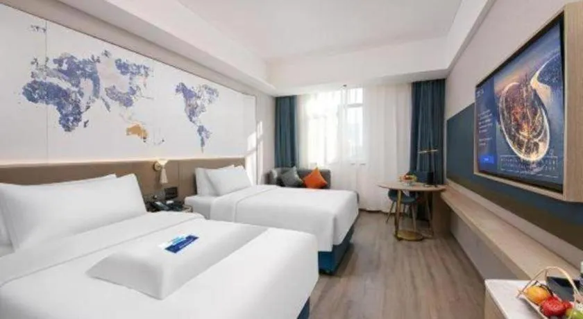 Bed in City Comfort Inn Shenyang Railway Station Taiyuan Street Wanda Plaza