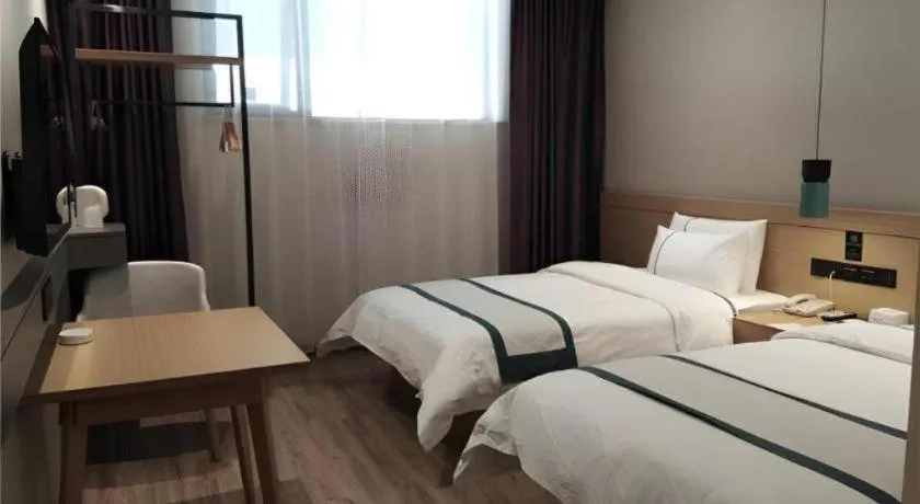 Bed in City Comfort Inn Zhoukou City Chuanhui District Huanghe Road