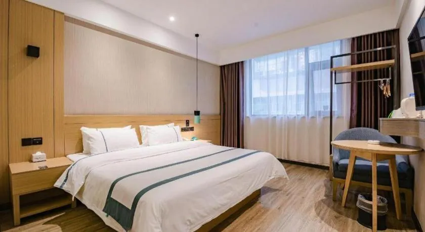 Bed in City Comfort Inn Zhoukou City Chuanhui District Huanghe Road