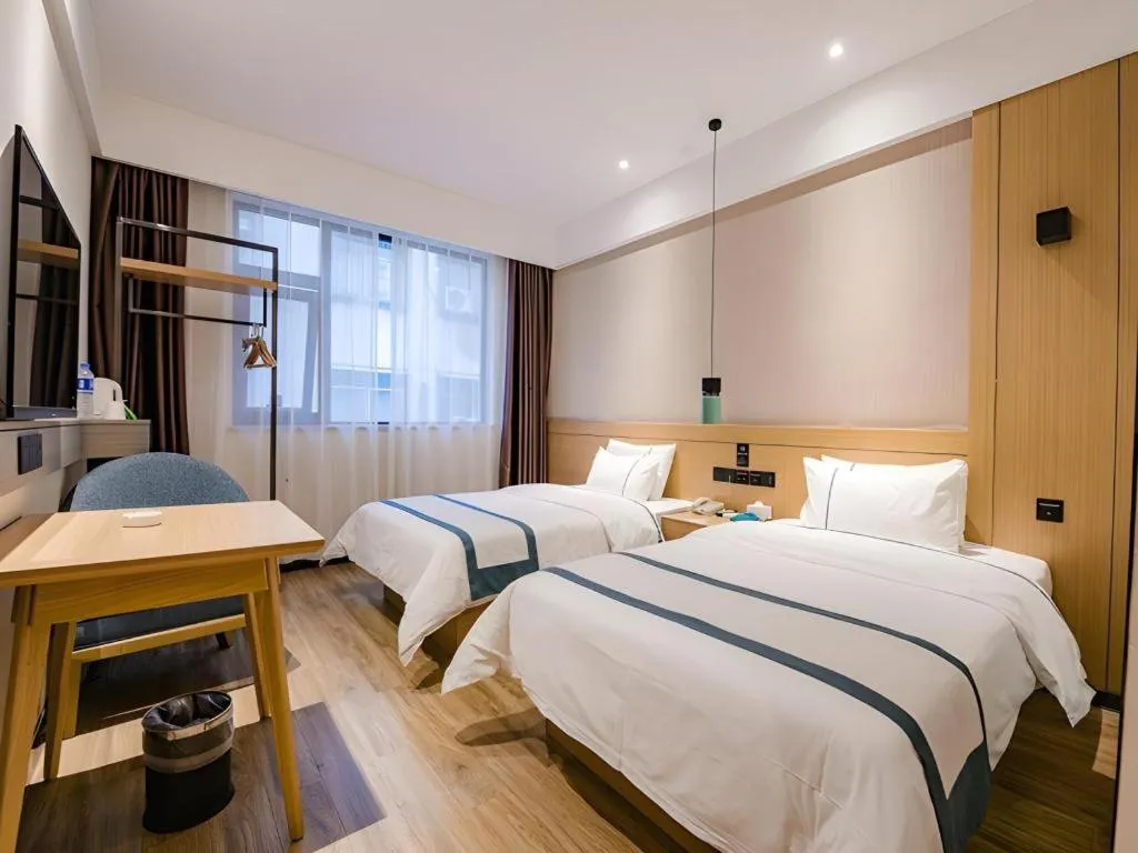 Bed in City Comfort Inn Zhoukou City Chuanhui District Huanghe Road