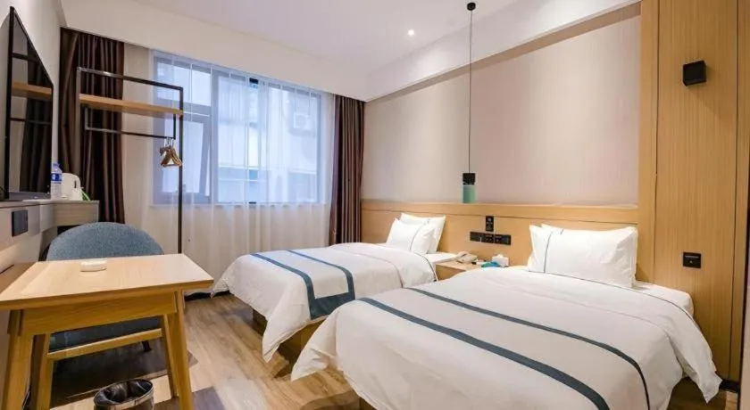 Bed in City Comfort Inn Zhoukou City Chuanhui District Huanghe Road
