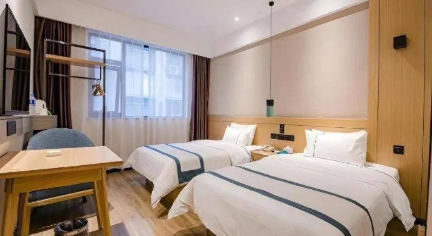Bed in City Comfort Inn Zhoukou City Chuanhui District Huanghe Road