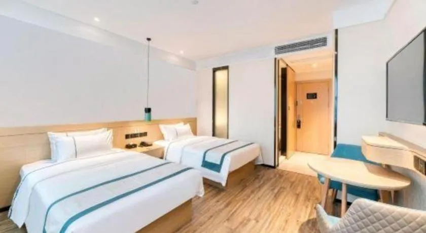 Bed in City Comfort Inn Zhoukou City Chuanhui District Huanghe Road