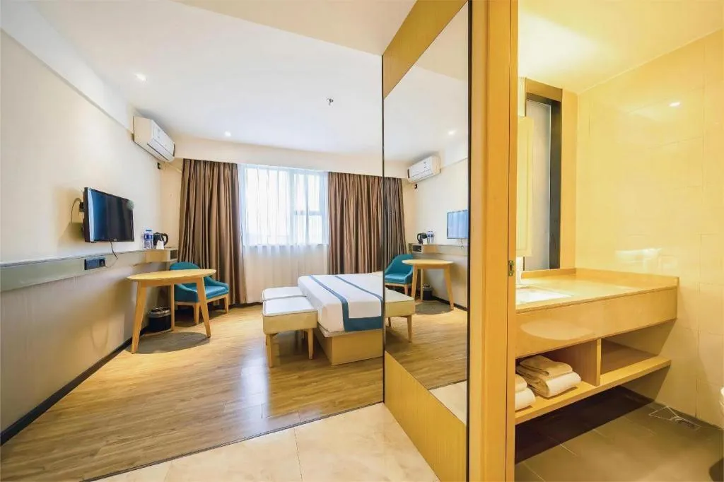 Bed in City Comfort Inn Zhoukou City Chuanhui District Huanghe Road