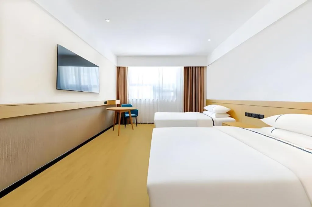 Bed in City Comfort Inn Zhoukou City Chuanhui District Huanghe Road