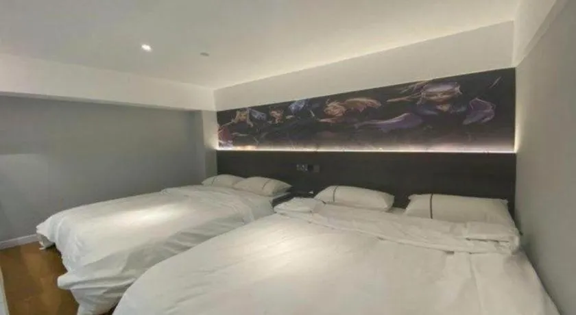 Bed in City Comfort Inn Nanchang Tengwang Pavilion Metro Station