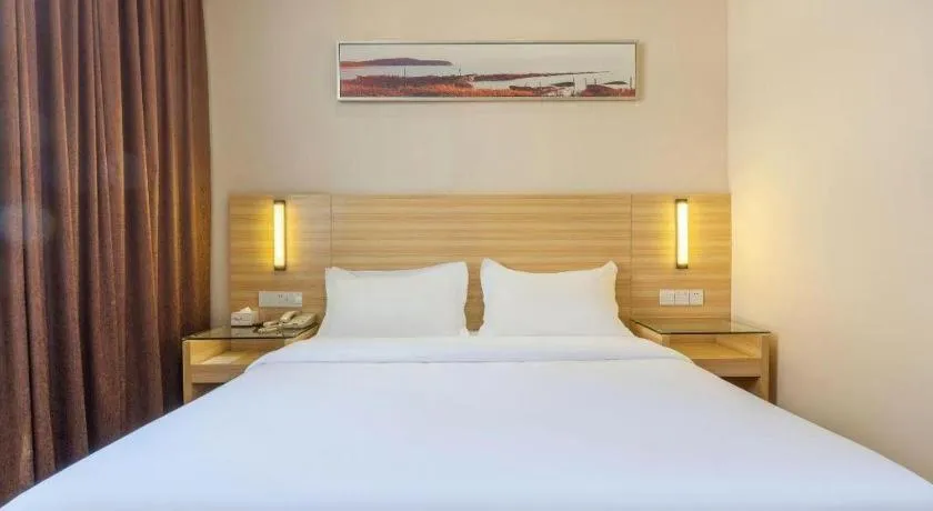 Bed in City Comfort Inn Nanchang Tengwang Pavilion Metro Station