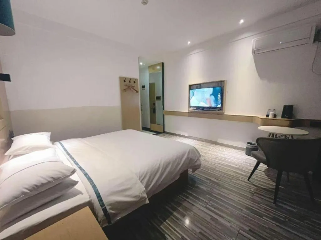 Bed in City Comfort Inn Nanchang Tengwang Pavilion Metro Station