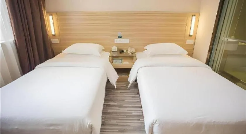 Bed in City Comfort Inn Nanchang Tengwang Pavilion Metro Station