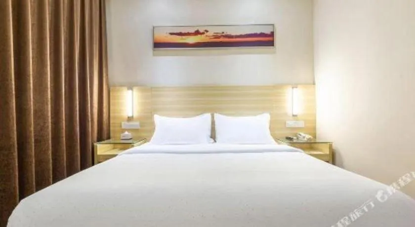 Bed in City Comfort Inn Nanchang Tengwang Pavilion Metro Station