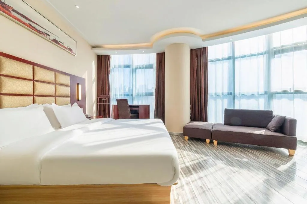 Bed in City Comfort Inn Nanchang Tengwang Pavilion Metro Station