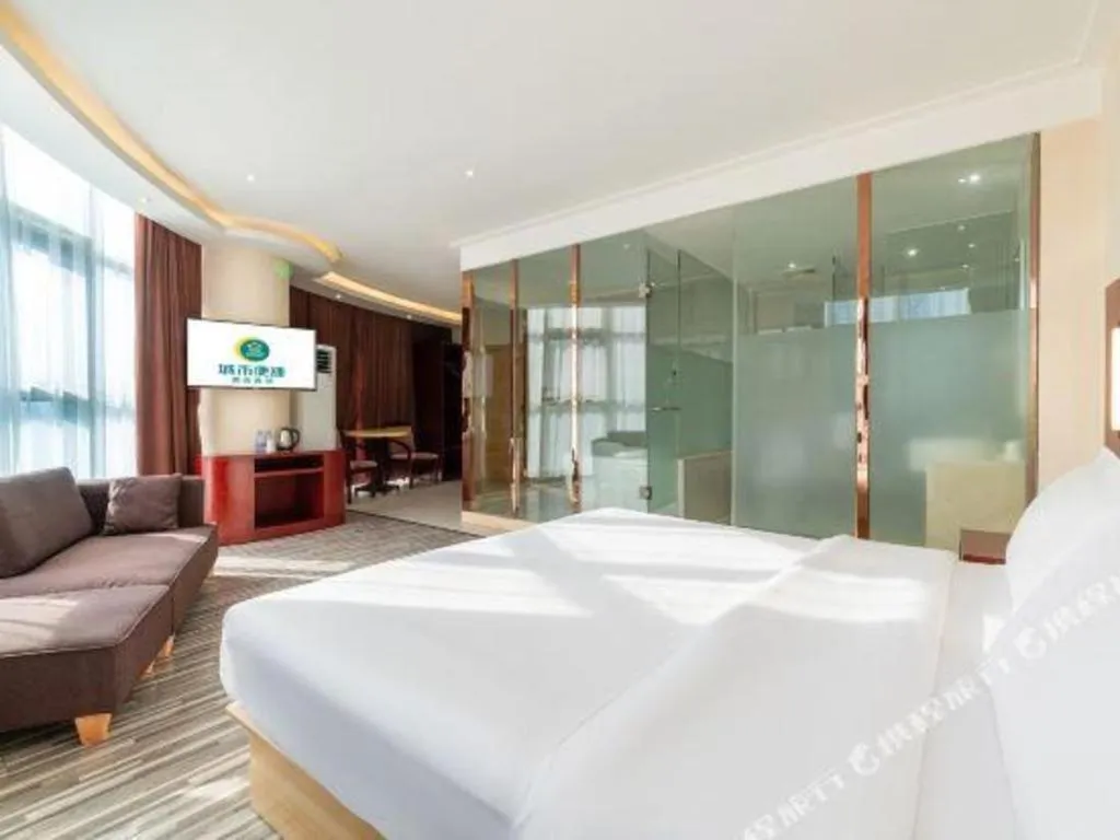 Bed in City Comfort Inn Nanchang Tengwang Pavilion Metro Station