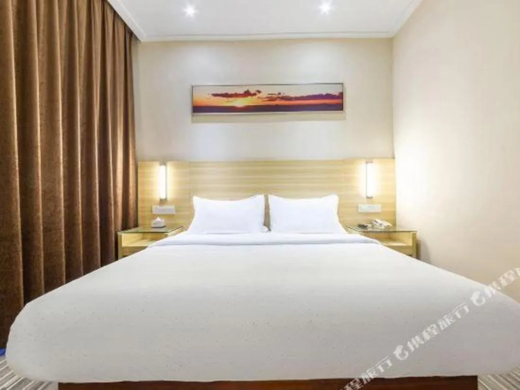 Bed in City Comfort Inn Nanchang Tengwang Pavilion Metro Station