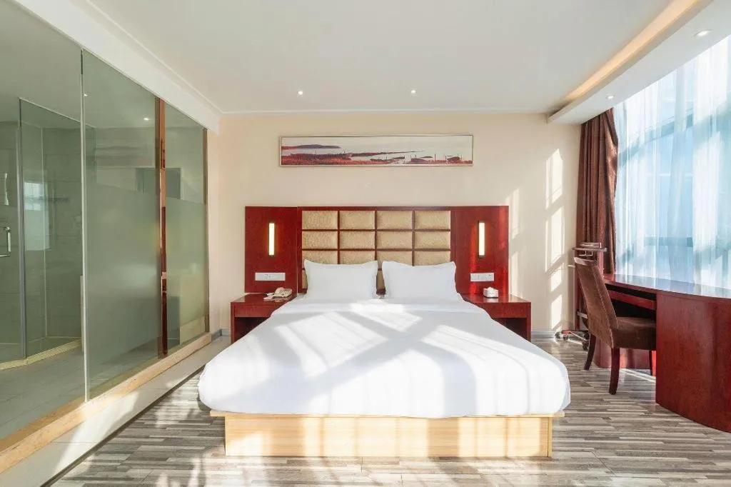 Bed in City Comfort Inn Nanchang Tengwang Pavilion Metro Station