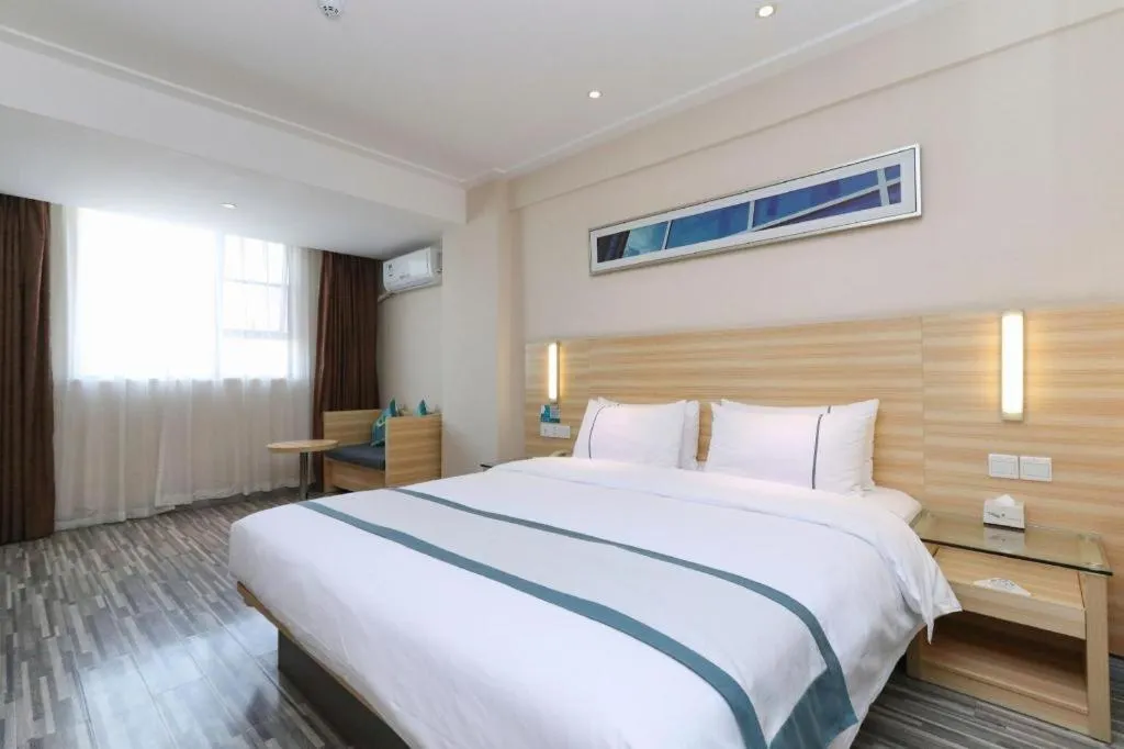 Bed in City Comfort Inn Nanning Police Academy Xianhu Food Street