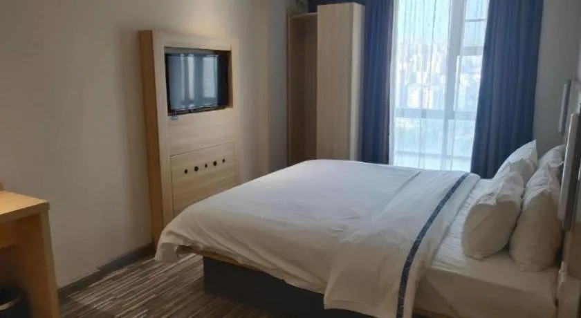 Bed in City Comfort Inn Nanning Police Academy Xianhu Food Street