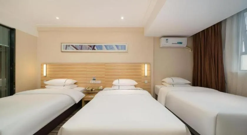 Bed in City Comfort Inn Nanning Police Academy Xianhu Food Street