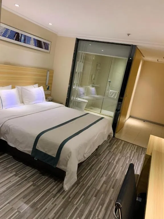 Bed in City Comfort Inn Nanning Police Academy Xianhu Food Street