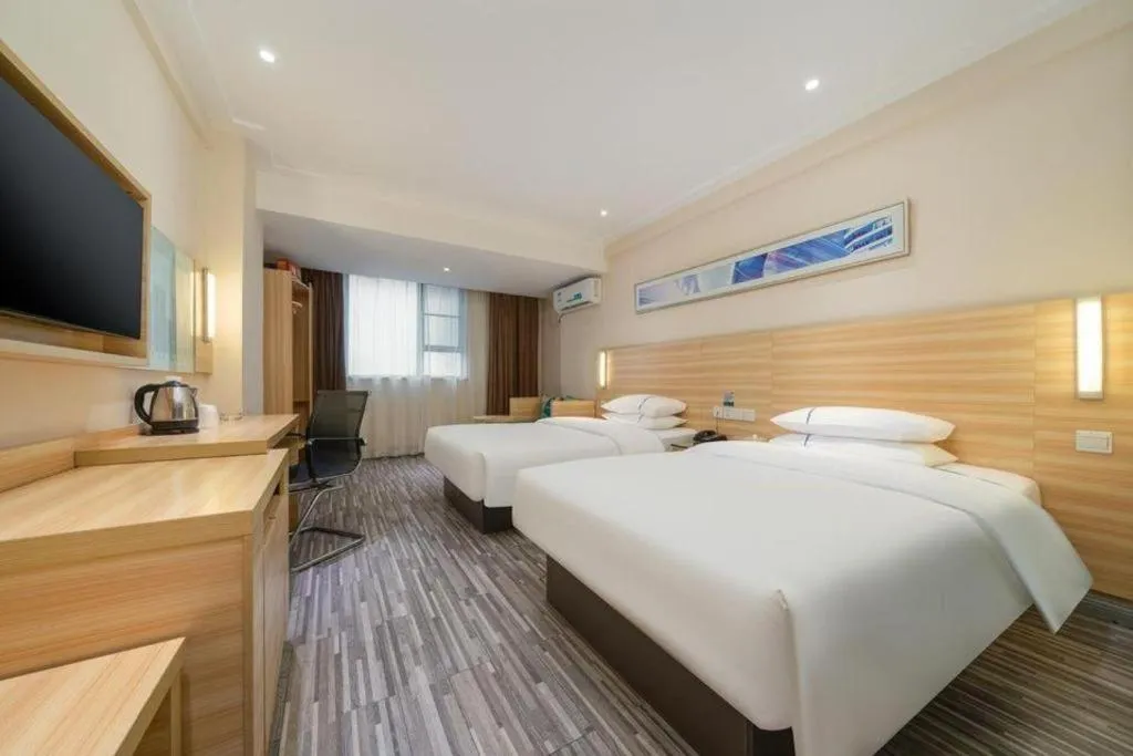 Bed in City Comfort Inn Nanning Police Academy Xianhu Food Street